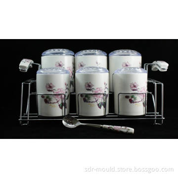 Set of Plastic Cups and Die Shell Molding